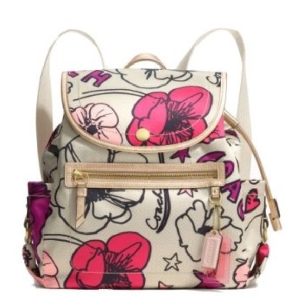 Coach Handbags - Authentic COACH Poppy Kyra Backpack